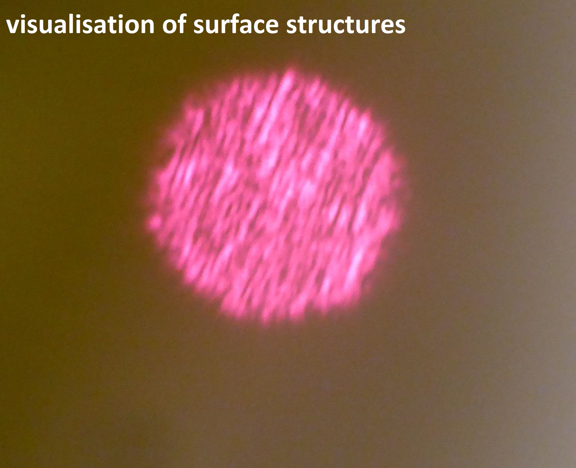 laser surface structure